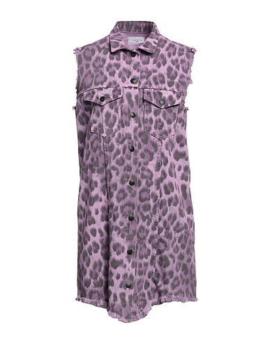 GAëLLE Paris Denim dress Lilac 100% Cotton