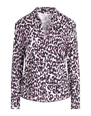 MAJESTIC FILATURES Patterned shirts & blouses Purple 96% Viscose, 4% Elastane