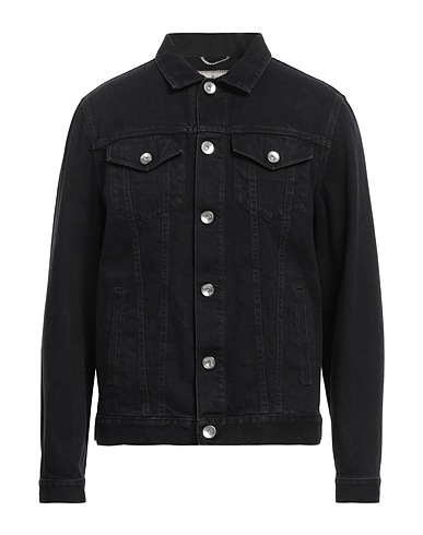 BRUNELLO CUCINELLI Denim jacket Black 100% Cotton