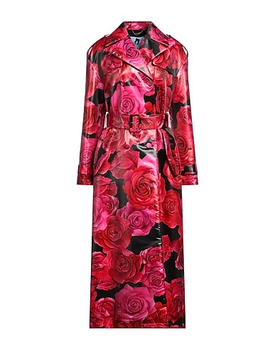 BLUMARINE コート フューシャ ポリエステル 84% / シルク 16%