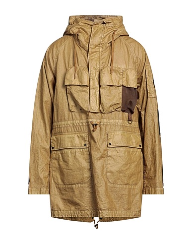 C.P. COMPANY Full-length jacket Mustard 100% Polyurethane resin, Polyamide, Elastane, Rubber