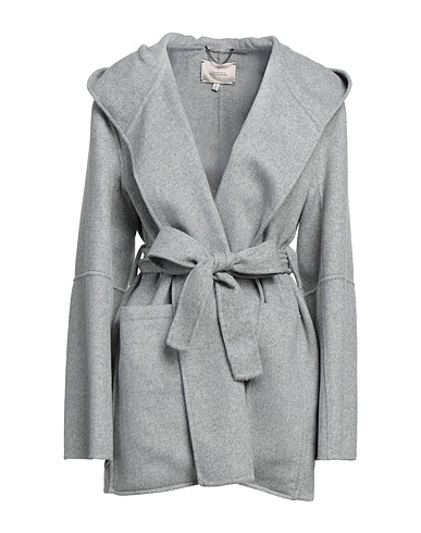 DOROTHEE SCHUMACHER Full-length jacket Grey 80% Wool, 20% Polyamide