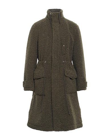 STAND STUDIO Teddy Coat Verde militare 100% Poliestere