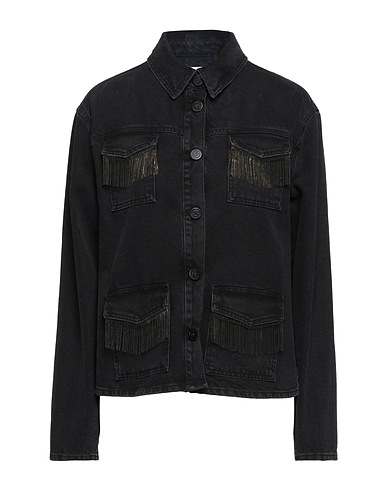 GAëLLE Paris Denim jacket Black 100% Cotton