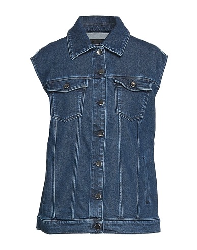 KARL LAGERFELD Denim jacket Blue 98% Cotton, 2% Elastane