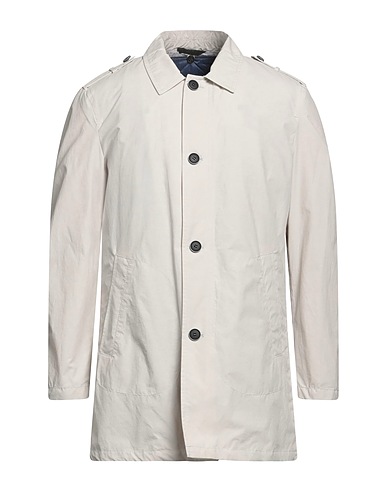 P&P PROJECTS & PEOPLE Full-length jacket Light grey 66% Cotton, 34% Polyamide