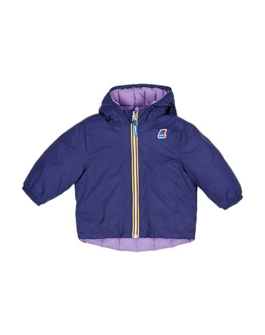 K-WAY Jacket Dark purple 100% Polyamide
