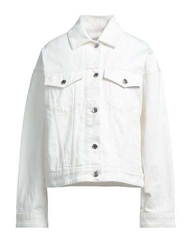 MAISON KITSUNÉ Denim jacket White 100% Cotton