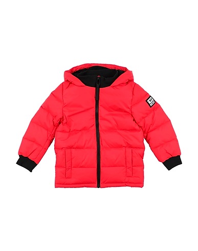 DIESEL Shell jacket Tomato red 100% Polyamide