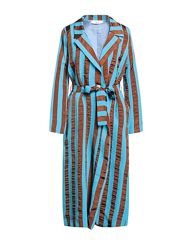 KAOS Full-length jacket Azure 50% Polyamide, 30% Viscose, 20% Polyester