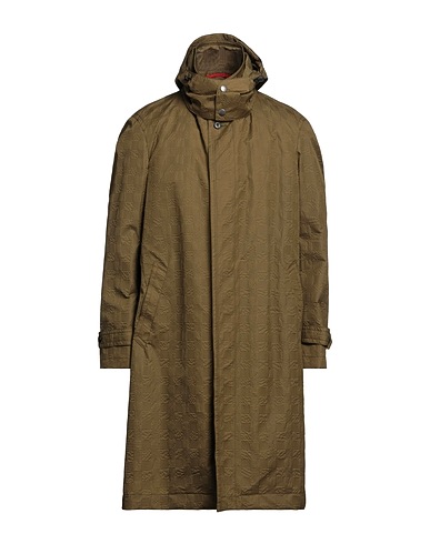 FAY Coat Military green 100% Polyamide