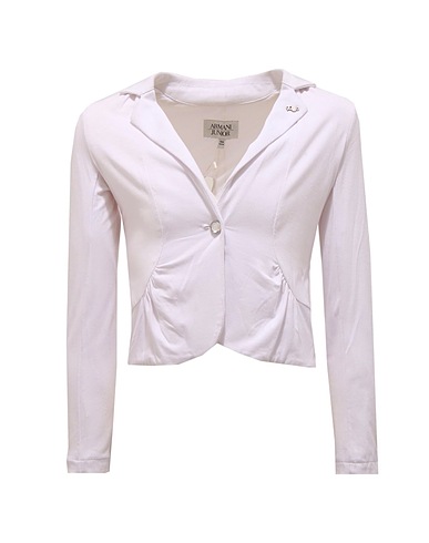 ARMANI JEANS Jacket White Cotton