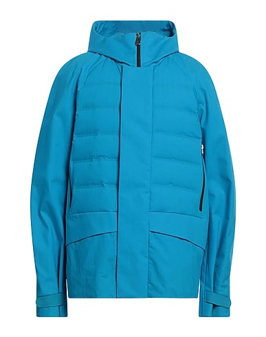 PEUTEREY Shell jacket Azure 100% Cotton