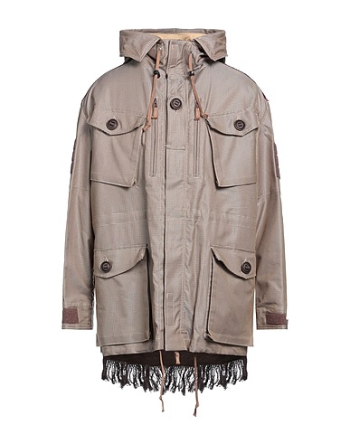 JUNYA WATANABE COMME des GARÇONS Giubbotto Marrone 50% Cotone, 50% Cupro, Acrilico, Poliestere, Altre Fibre