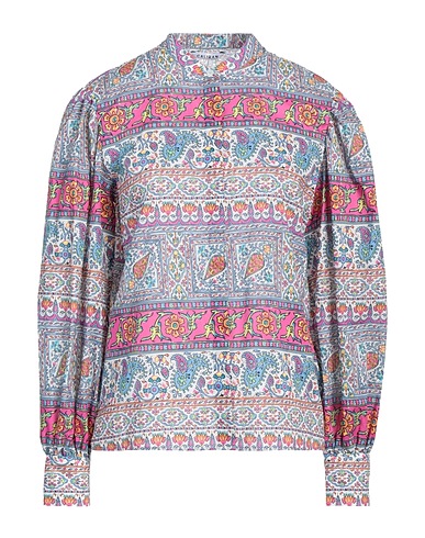 CALIBAN Patterned shirts & blouses Fuchsia 100% Cotton