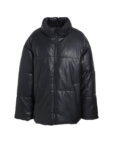 PIECES Shell jacket PCADELA PU JACKET
 Black 100% Polyester