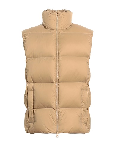 MSGM Shell jacket Camel 100% Polyamide