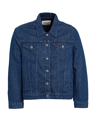 LEVI'S Denim jacket WLTRD LINED ADJSTBL TRKR
 Blue 100% Cotton