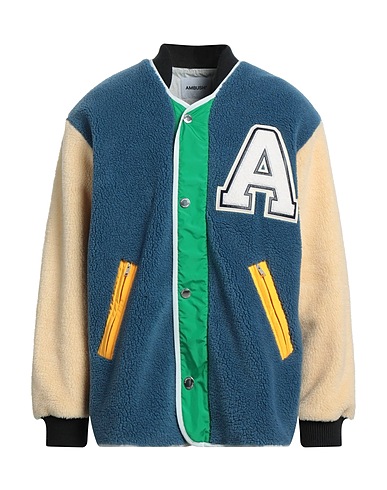 AMBUSH Teddy Coat Avio 60% Poliestere, 40% Acrilico, Poliuretano, Lana, Poliammide