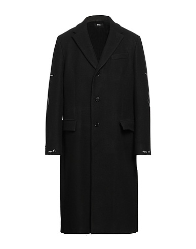 MSFTSREP Coat Black 47% Acrylic, 47% Polyester, 6% Wool