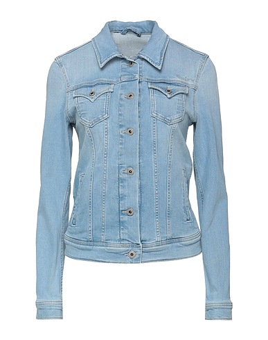 PEPE JEANS デニムブルゾン ブルー コットン 98% / ポリウレタン 2%