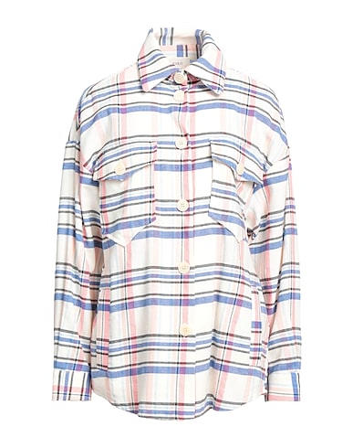 VICOLO Camicia a quadri Blu 50% Cotone, 50% Poliestere