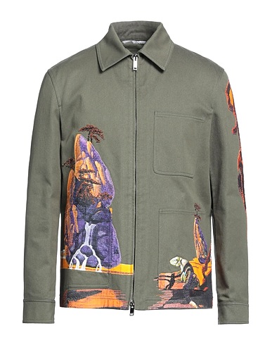 VALENTINO GARAVANI Jacket Military green 100% Cotton