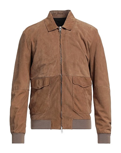 DFOUR Jacket Camel Leather