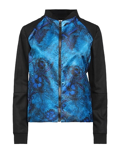 ALL APOLOGIES Blouson BLU 100% Autres fibres, Coton, Acrylique