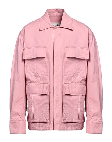 AMI ALEXANDRE MATTIUSSI Jacket Pink 100% Cotton