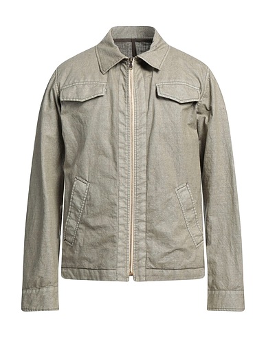 MICHAEL COAL Jacket Khaki 100% Cotton
