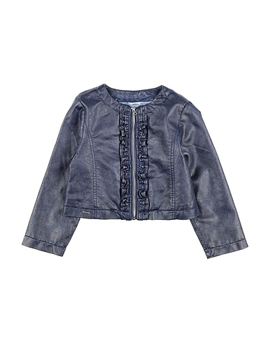 SARABANDA Biker jacket Midnight blue 85% Viscose, 15% Polyester