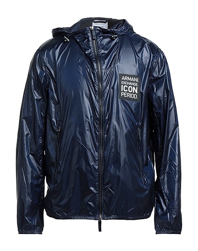 ARMANI EXCHANGE Jacket Navy blue 100% Polyamide