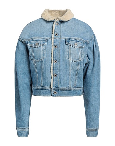 PEPE JEANS デニムブルゾン ブルー コットン 100%