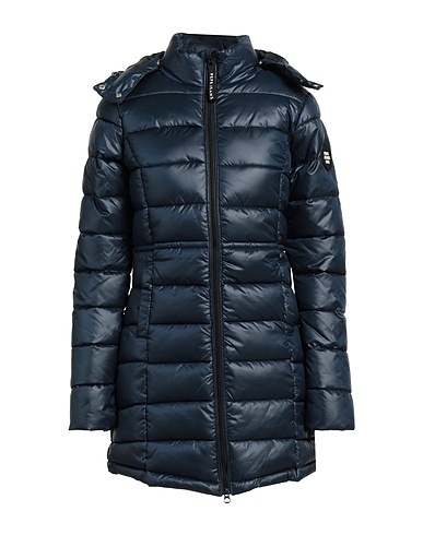 PEPE JEANS パファージャケット ミッドナイトブルー ポリエステル 100%