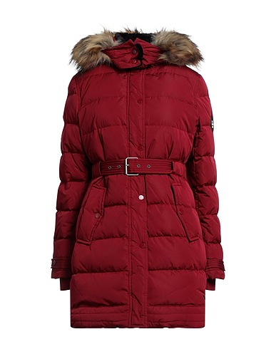 PEPE JEANS パファージャケット レッド ポリエステル 100%