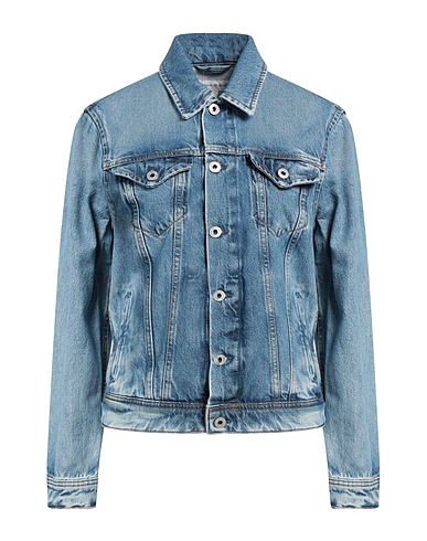 PEPE JEANS デニムブルゾン ブルー コットン 100%