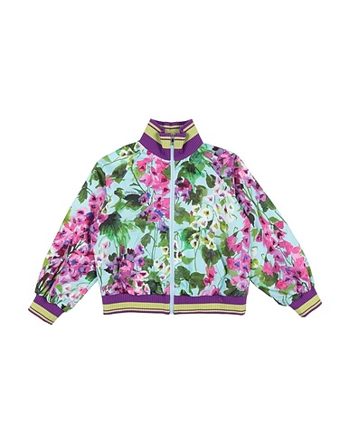 DOLCE&GABBANA Bomberjacke Tūrkis 100% Polyester, Baumwolle, Elastan