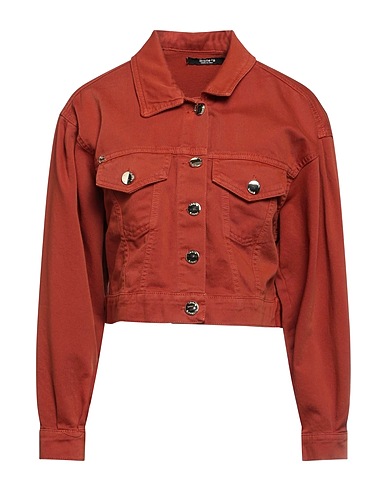 SISTE'S Giubbotto Marrone 98% Cotone, 2% Elastan