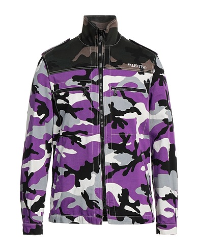 VALENTINO GARAVANI Jacket Purple 100% Cotton