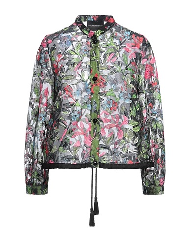 EMPORIO ARMANI Jacket Black 100% Polyamide, Viscose, Polyester, Acetate
