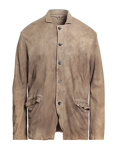 GIORGIO BRATO Jacket Sand 100% Soft Leather