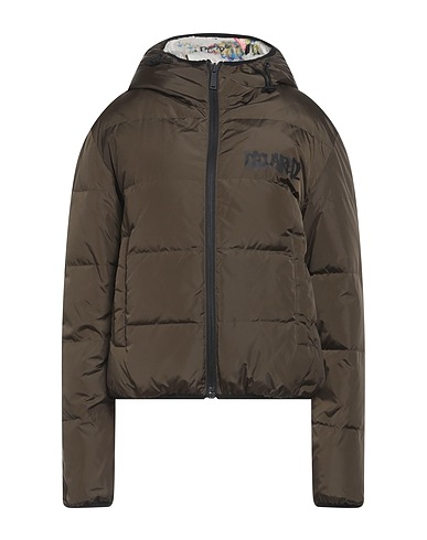 DSQUARED2 Shell jacket Military green 100% Polyester