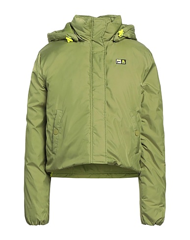 FILA Giubbotto Verde militare 100% Poliestere