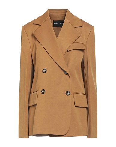 PROENZA SCHOULER Coat Camel 100% Virgin Wool