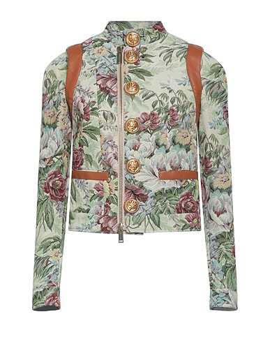DSQUARED2 Cabanjacke & Zweireiher Säuregrün 45% Polyester, 38% Baumwolle, 12% Acryl, 5% Andere Fasern