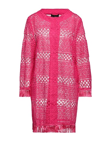 CLIPS Full-length jacket Fuchsia 100% Polyester, Linen