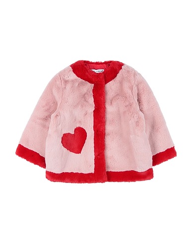 DOLCE&GABBANA Teddy Coat Pink 100% Polyester