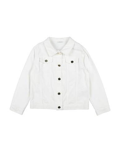 L:Ú L:Ú by MISS GRANT Denim jacket White 97% Cotton, 3% Elastane