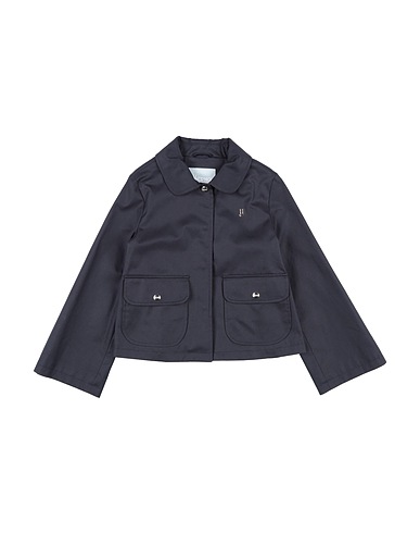 HERNO Full-length jacket Midnight blue 100% Cotton, Polyester